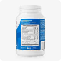 Conceive Plus Men's Fertility Support (FR) rear label displaying detailed nutritional information in French, Dutch, and German, with a supplement facts table showing vitamin, mineral, and plant extract dosages per 2 capsules; includes distributor details and manufacturing info from Europe.
