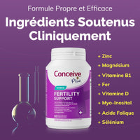Women's Fertility Support (FR) - Conceive Plus® Europe