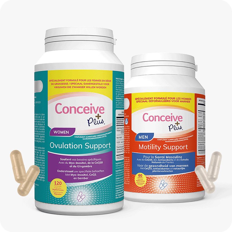 Fertility Pack Ovulation & Motility Support (FR) - Conceive Plus Europe